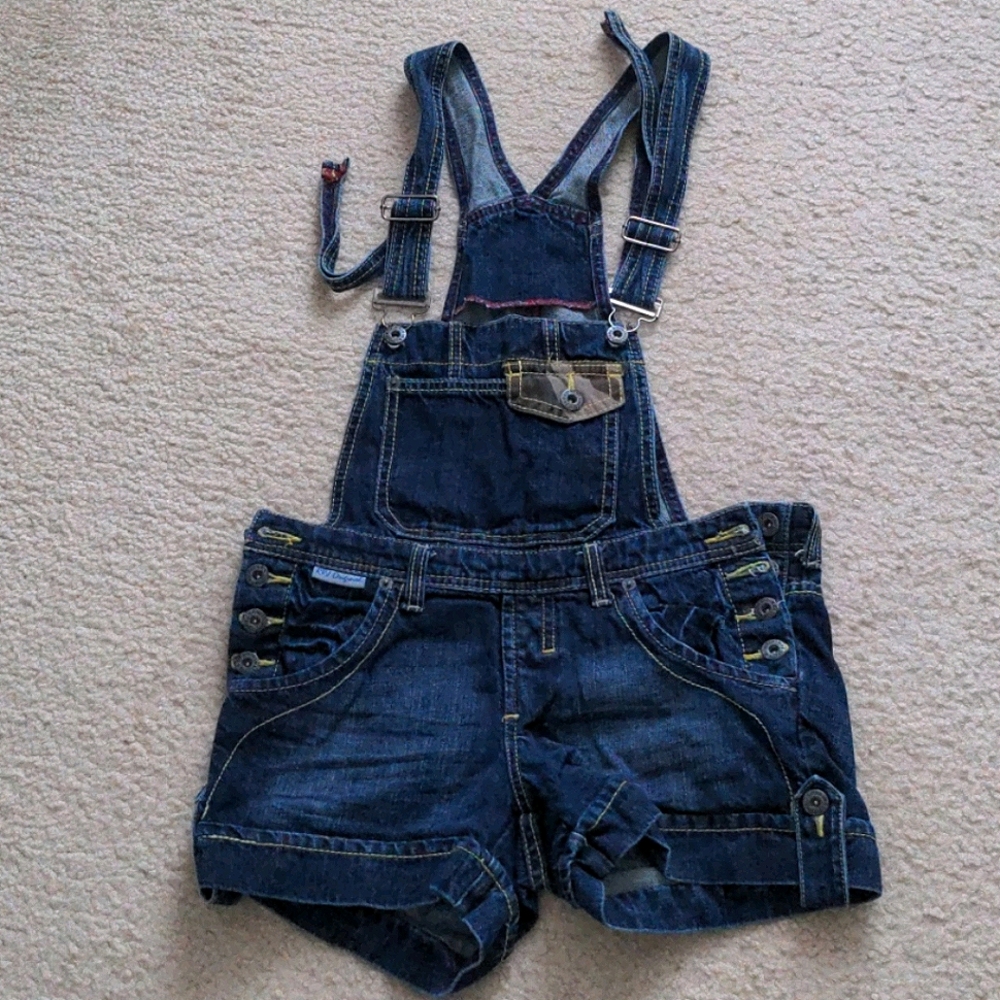 Denim overalls
